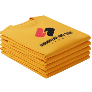 T-shirt personnalisé pour homme en coton 100% à col rond et manches courtes, tissu respirant anti-boulochage, coupe ample, 180g - Product Image 6