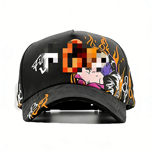 Casquette Trucker Homme Vintage avec Emblème Aigle Chasseur du Ciel, Effet Vieilli, Dos en Maille Respirante, Fermeture Snapback, Style Décontracté Extérieur - Product Image 3