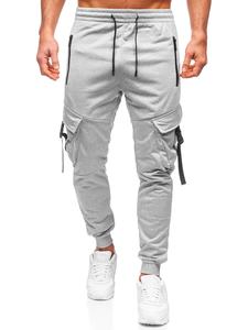 New Style <b>Men's</b> High-Waist Joggers Sport-Style Casual Outdoor Sweatpants Soft Cotton <b>Cargo</b> Pants <b>Lightweight</b> Fabric - Product Image 2