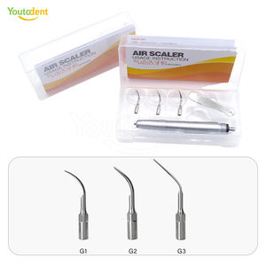 Nuovo Scaler Dentale ad Aria Autoclavabile/Scaler Dentale ad Aria di Alta Qualità con 3 Punte, Turbina Metallica a 2 e 4 Fori - Product Image 3