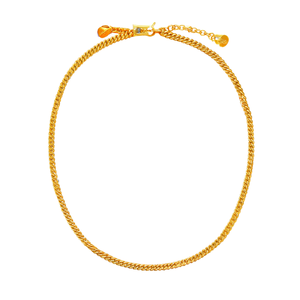 Collar de Moda Hip Hop Chapado en Oro de 14K con Cadena de Caja, Cuerda, Figaro y Serpiente - Product Image 2