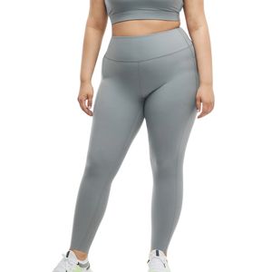Custom Wholesale Plus Size High Waisted Solid Breathable Gym <b>Leggings</b> Women Tummy <b>Control</b> Workout OEM Manufacturer - Product Image 5
