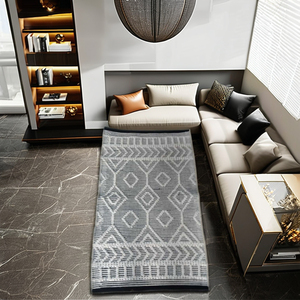 Más nueva llegada alfombra de área de corredor de lana tejida a mano alfombra de estilo bohemio decoración del hogar Picnic oración uso del coche alfombras de pasillo tejidas lavables - Product Image 1