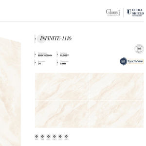 กระเบื้องพอร์ซเลนแผ่นใหญ่แบบพรีเมียมทันสมัย เงา ขนาด 800x1600 1200x1800 750x1500 มม. สำหรับห้องนั่งเล่น - Product Image 1