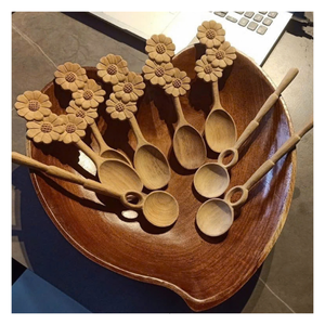 Cuchara de madera tradicional de Vietnam para cocina, mesa, servicio de restaurante, uso en regalos, colecciones y accesorios para el hogar. - Product Image 6