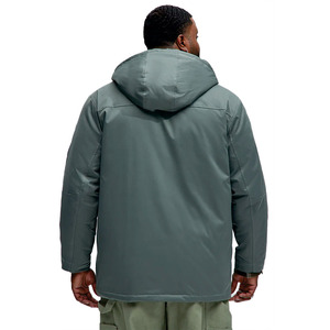 เสื้อแจ็คเก็ตไนลอนกันน้ำสำหรับผู้ชายแบบมีฮู้ดสำหรับฤดูหนาว เสื้อพาร์กาสำหรับกิจกรรมกลางแจ้งแบบมีฉนวนกันความร้อน เสื้อผ้ากันหนาวแบบกำหนดเอง รับผลิตแบบ OEM ขายส่ง - Product Image 2