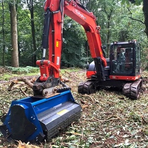 Mini-excavatrice Kubota haute performance avec système de broyage pour l'entretien des jardins, mini-pelle sur chenilles de qualité supérieure - Product Image 4