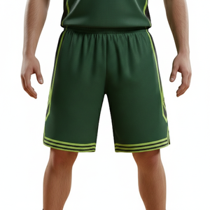 Uniforme de Baloncesto Retro Personalizado con Nombre, Número de Equipo y Diseño OEM, Jersey y Pantalones Cortos - Product Image 3