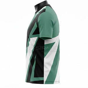 Camiseta Deportiva de Alta Calidad, Transpirable, Ecológica, de Tela de Forro Polar, para Entrenamiento, Cómoda, Ligera, de Corte Regular, para Gimnasio - Product Image 4