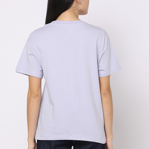 Camiseta Bordada para Mujer al por Mayor, Algodón Premium, Estilo Vintage, Moda Casual, Ropa Urbana, Camiseta de Verano - Product Image 3