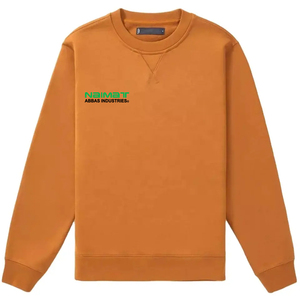 Sudadera de Cuello Redondo con Costuras Dobles para Hombre, Ropa de Trabajo Resistente, Prenda Exterior de Forro Polar Grueso - Product Image 4