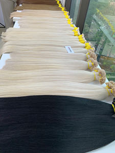 Extensiones de cabello de punta plana vietnamita Color Rubio 613 Alta calidad Super doble dibujado Precio de fábrica - Product Image 2