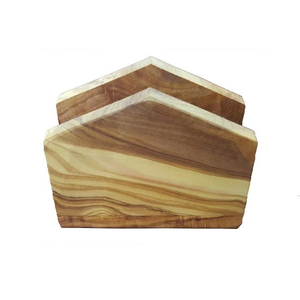 Luxury Handmade Pine Wood Napkin and <b>Tissue</b> <b>Holder</b> Unique Shape Wooden <b>Box</b> - Product Image 2