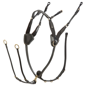 Pectorail en cuir PU fait main réglable pour chevaux – Équipement d'équitation durable pour un maintien équilibré du cheval avec options OEM/ODM - Product Image 6