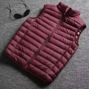 New Men Puffer Vest Stylish Sleeveless Jacket Warm Winter Coat Casual Streetwear <b>Padded</b> Men Puffer Vests - Product Image 2