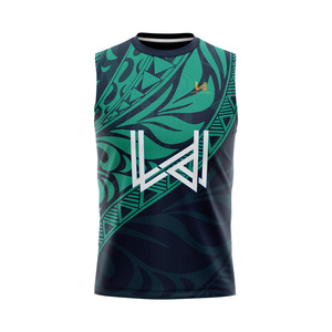 Wear 4 <b>Games</b> 7v7 American Flag Football Sleeveless Breathable Custom Team <b>Logo</b> Practice Jerseys 100% Polyester Quick Dry Shirt - Product Image 5