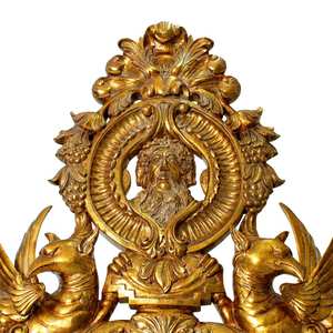 กระจกติดผนังไม้สักคลาสสิกตกแต่งอย่างประณีต พร้อมงานแกะสลักศิลปะ ทำด้วยมือ เป็นมิตรกับสิ่งแวดล้อม ฉลองตรุษจีน - Product Image 3