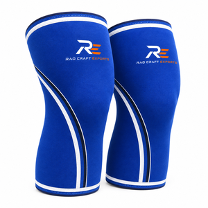 Rodilleras Profesionales con Construcción Duradera, Ajuste Flexible y Compresión Segura para Entrenamiento con Pesas, Servicio OEM - Product Image 4