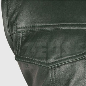 Chaleco de Cuero de Diseño Exclusivo para Hombre, Chaleco de Cuero Grueso, Cómodo y Profesional - Product Image 4