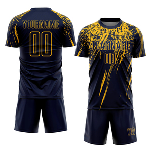 Ensemble de maillots de football tendance, vêtements de club personnalisés pour jeunes, vêtements de match élégants pour adultes, uniforme de football personnalisé pour hommes, femmes et enfants - Product Image 2