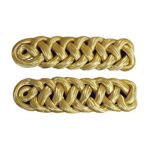 Épaulettes en tissu doux coton/nylon/polyester de haute qualité, légères, écologiques, couleur personnalisée - Product Image 1