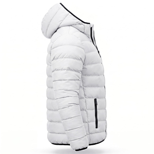 Chaqueta de burbujas personalizada al por mayor para hombre, abrigo acolchado de invierno, resistente al viento, informal, estilo urbano, fabricante de ropa OEM ODM - Product Image 5