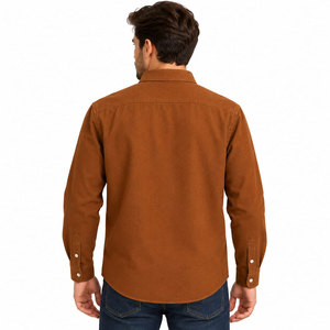 Camisa de Trabajo de Franela Resistente para Hombre, Forro Térmico, Mezcla de Algodón Duradero, Ropa de Trabajo para Exteriores, Camisa de Franela para Hombre - Product Image 4