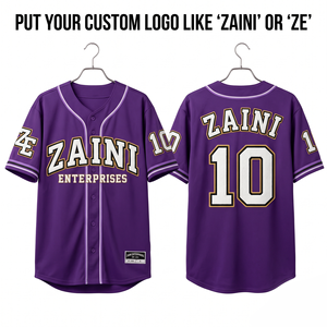 เสื้อเบสบอลชาย ZAINI ZI-101 180 GSM โพลีเอสเตอร์อินเตอร์ล็อคคุณภาพพรีเมียม น้ำหนักเบา สำหรับงานปักแบบซับลิเมชั่น งานปักแบบรีดร้อน - Product Image 1