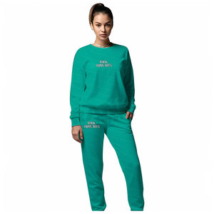 Ensemble de survêtements pour femmes à manches longues au design unique, vêtements de mode en coton, ensembles pour femmes, impression personnalisée, ensemble 2 pièces pour femmes - Product Image 1