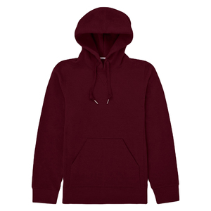 Sweat-shirt à capuche décontracté pour homme, motif uni, 100% coton, polaire polyester, logo personnalisé brodé, sweat-shirt d'hiver - Product Image 1