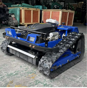 BEST NEW RC Lawn Mower Remote Control Lawn Mower With Tracks Gasoline Free Shipping Free Shipping - Product Image 1