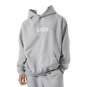 Sweat à capuche confortable pour homme en molleton de coton doux, vêtement de mode streetwear décontracté, vente en gros - Product Image 1