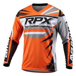 Maillot de motocross sublimé de qualité supérieure pour équipes, vêtements de course automobile, équipement pour pilotes professionnels, événements sportifs - Product Image 4