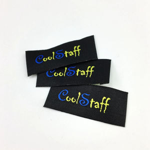 Etiquetas personalizadas para prendas de vestir: etiquetas tejidas de algodón, poliéster, seda, con cinta, para coser en el cuello, con impresión de nombre de marca y logotipo para ropa. - Product Image 4