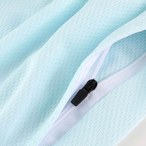 Shorts de sport décontractés en maille 100 % polyester double couche imperméables, respirants et à séchage rapide pour hommes – Vente en gros - Product Image 3