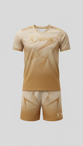 ชุดวอลเลย์บอลเสื้อและกางเกงขาสั้นสีเทาลายสัตว์แบบขายส่งสั่งทำได้ตามต้องการ พร้อมบริการ OEM ชุดทีมแห้งเร็ว ชุดกีฬาแบบซับลิเมชั่น - Product Image 3