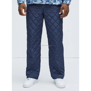 Pantalon de survêtement 100% Nylon, taille mi-haute, vintage, hiver, coupe droite, tricoté, ample, respirant, écologique, avec cordon de serrage - Product Image 4