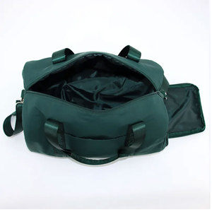 Sac de voyage unisexe en nylon avec fermeture éclair, bandoulière arquée, imperméable, capacité 20-36L, style minimaliste à dos souple - Product Image 5