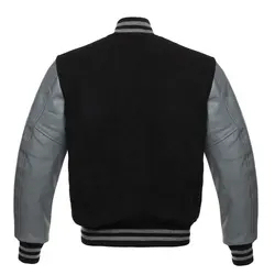2025 Wholesale New Custom New <b>Men</b> Basic Man Varsity Jacket Bomber Outwear Baseball Letterman Varsity Jacket Jacket For <b>Men</b> - Product Image 6