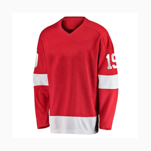 Maillot de hockey sur glace personnalisé de haute qualité à 100 %, service OEM, maillot d'équipe respirant et écologique, faible MOQ - Product Image 3