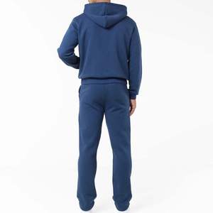 Chándal Personalizado de Algodón con Forro Polar, Corte Relajado, Sudadera con Cremallera Completa, Chándal de Algodón con Forro Polar para Hombre, OEM ODM - Product Image 6