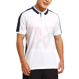 เสื้อโปโลสั่งทำพิเศษลดราคา แขนสั้น ผู้ชาย ผ้าโพลีเอสเตอร์ 100% แห้งเร็ว เสื้อยืดโปโลผ้าฝ้ายไซส์ใหญ่สำหรับเล่นกอล์ฟ ลดราคา - Product Image 1