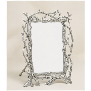 Luxury Silver <b>Twig</b> Photo Frame Custom Cast Metal Branch Picture Frame Tabletop <b>Decorative</b> Zinc Alloy Photo Frame <b>for</b> Home Hotel - Product Image 5