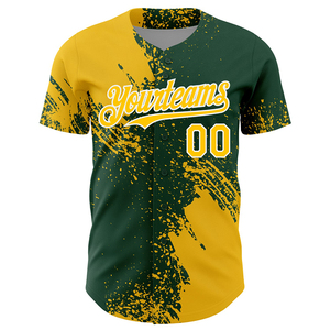 Maillot de baseball sublimé le plus vendu, chemise boutonnée, streetwear décontracté, 100 % polyester, logo brodé OEM - Product Image 4