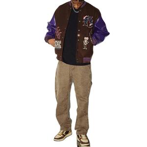 เสื้อแจ็คเก็ตวาร์ซิตี้ผู้ชายแบบลำลองสั่งทำพิเศษ คอตั้ง คุณภาพพรีเมียม มีให้เลือกหลายสี - Product Image 3