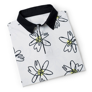 เสื้อโปโลแบบใหม่ ปรับแต่งได้ตามต้องการ ลายพิมพ์แบบซับลิเมชั่น ผ้าโพลีเอสเตอร์ผสมสแปนเด็กซ์ - Product Image 2