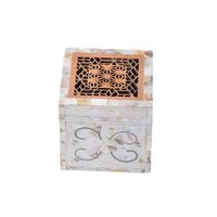 Brûleur Mabkhar incrusté de nacre, design treillis arabe, haute qualité, incrustation Sadaf, Bakhoor religieux toutes saisons, vente chaude