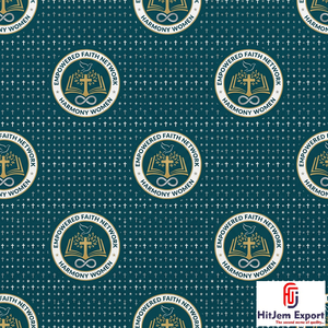 Tissu en coton sergé africain imprimé wax du Nigeria pour sacs de mode, fabricant de textiles sur mesure OEM ODM - Product Image 4