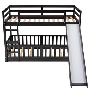 Letto a Castello Espresso Twin Over Twin con Scivolo e Scala, Letti per Bambini, Vecchio SKU LP000009AAP - Product Image 6