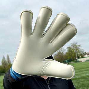 Guantes de Portero Profesionales de Látex con Agarre Antideslizante, Soporte para Muñeca y Diseño Ajustable para Entrenamiento de Fútbol y Partidos al Aire Libre - Product Image 3